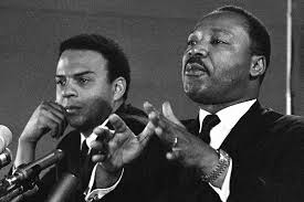 Andrew Young with Dr. Martin Luther King