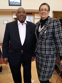 With Dr. Bernard Lafayette