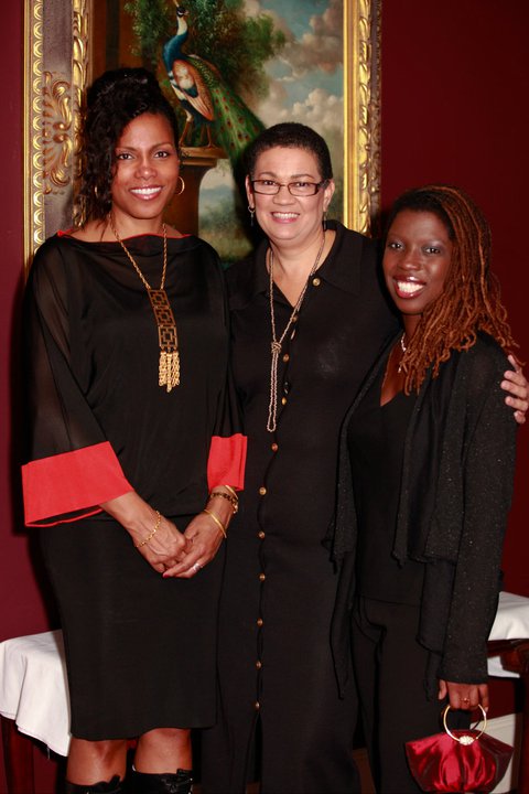 With Ilyasah Shabazz, daughter of Malcolm X
