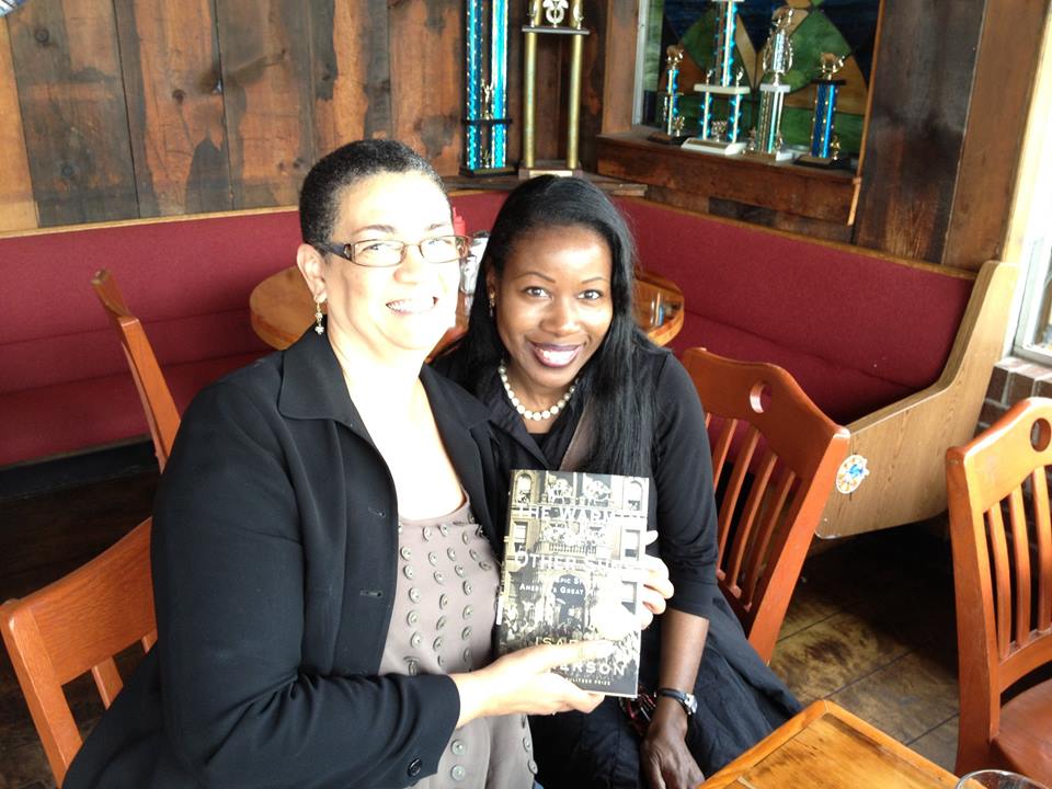 With Isabel Wilkerson, Pulitzer Prize winner, author of Warmth of Other Suns