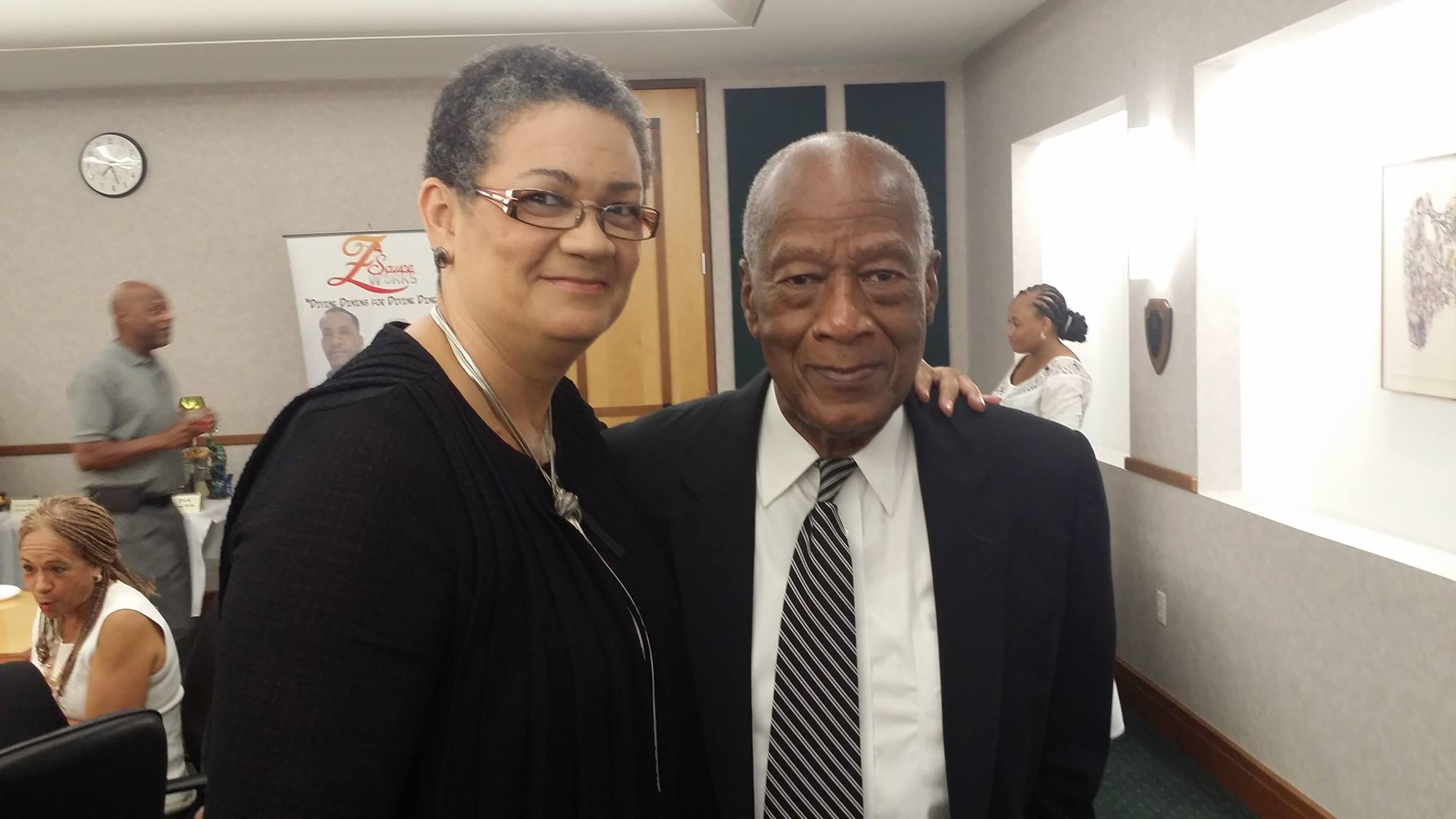 With Dr. King associate & leading educator, Richard Green