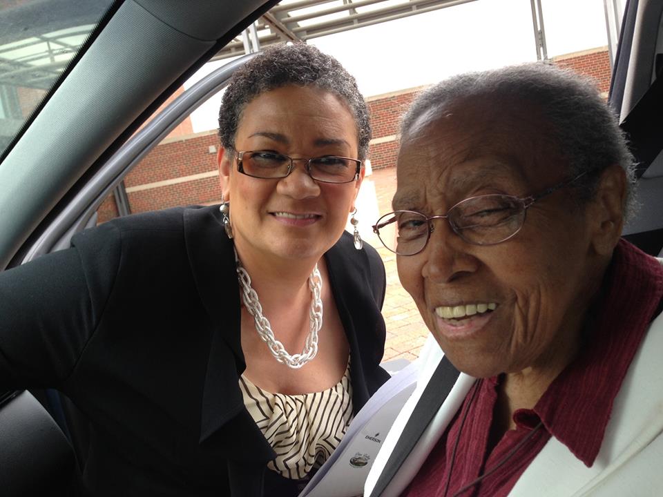 With Sr. Antona Ebo, Sister of Selma