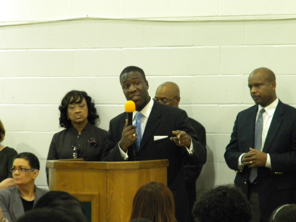 With Dr. Art McCoy, St. Louis Health Commissioner, Melba Moore, then St. 